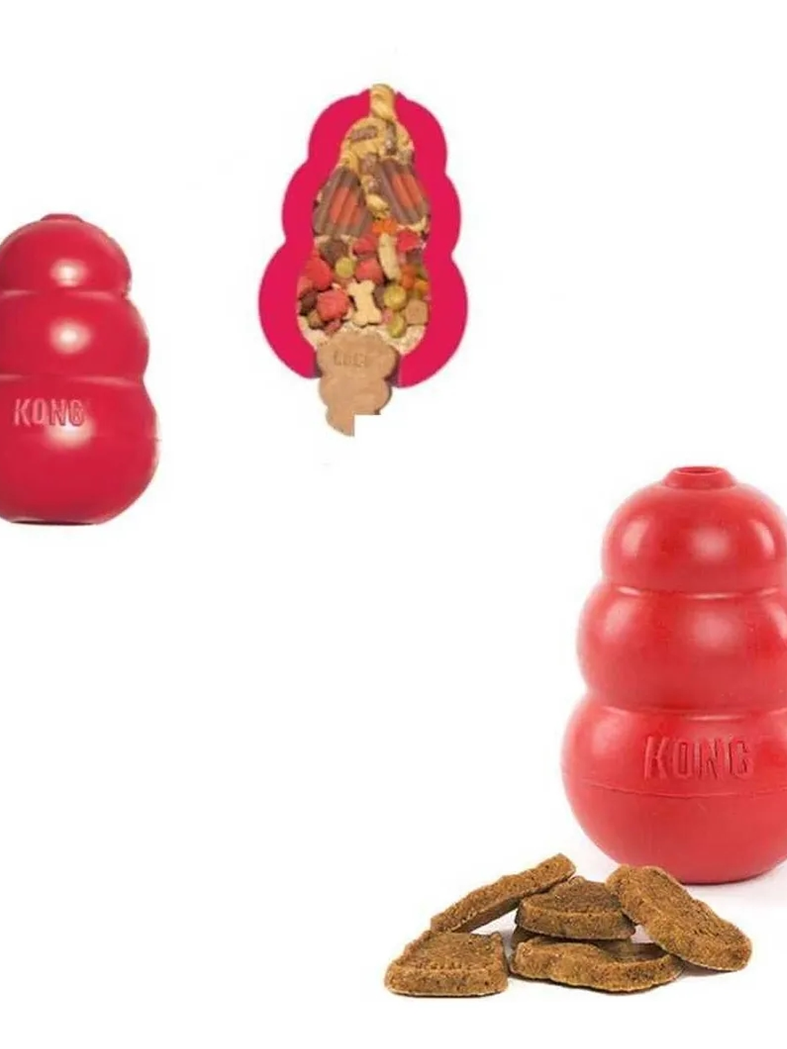 Juguete de caucho Kong para perros  7