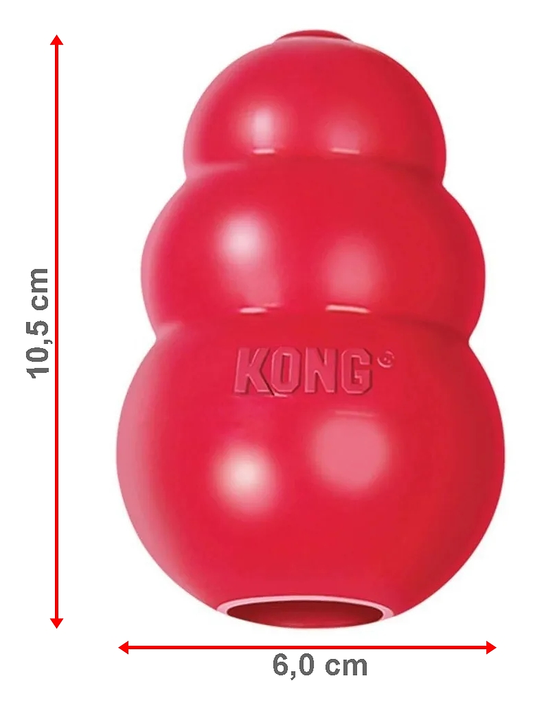 Juguete de caucho Kong para perros  15
