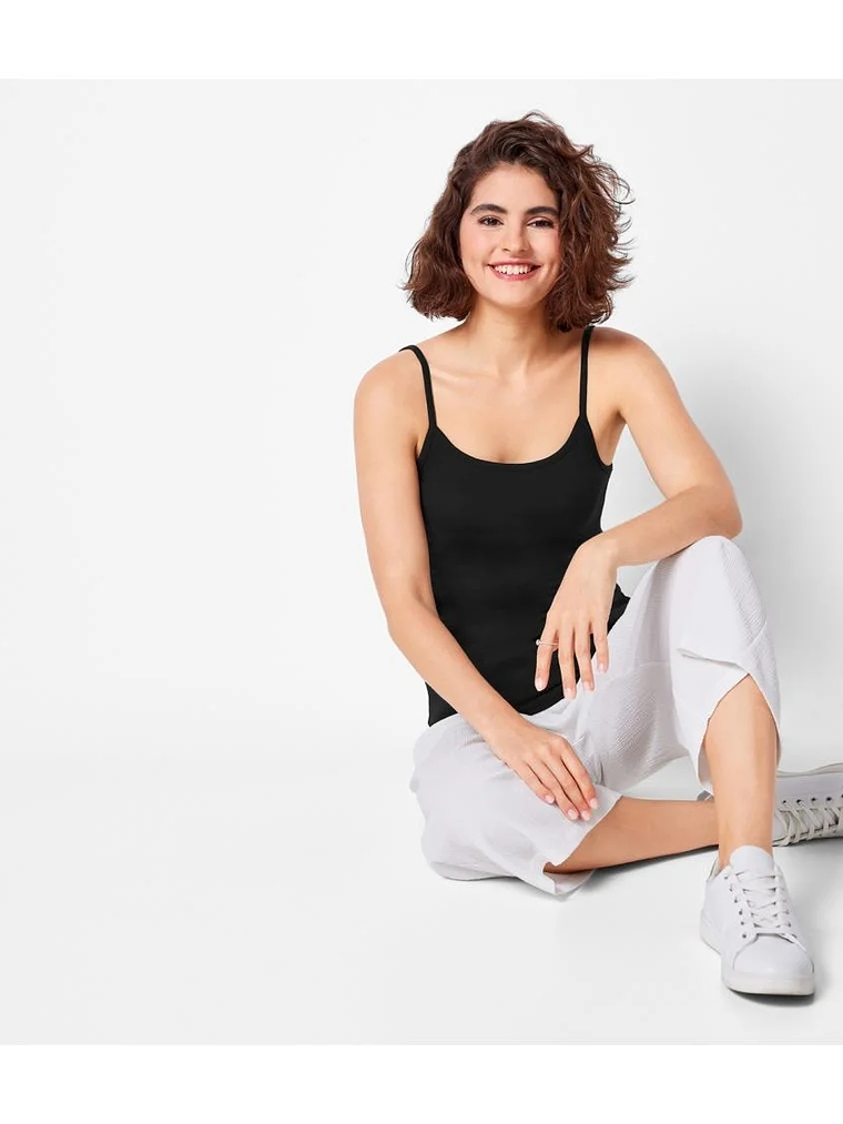 Camiseta de mujer con pabilos Algodón-COLORES 2