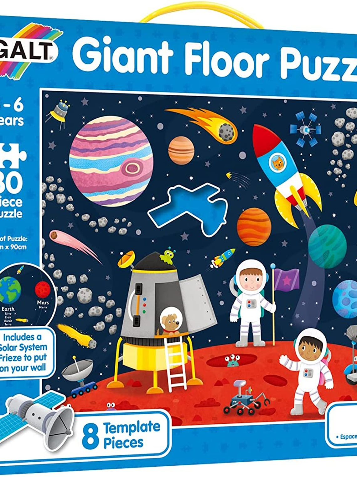 Rompecabezas gigante de suelo - ESPACIO 1