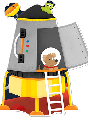 Rompecabezas gigante de suelo - ESPACIO