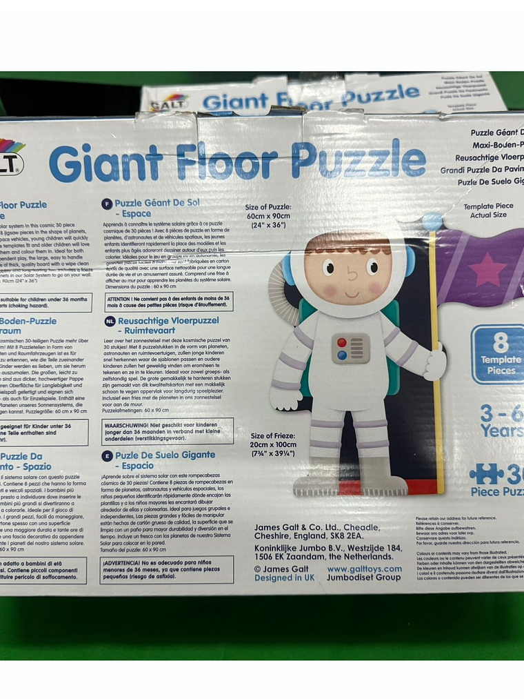Rompecabezas gigante de suelo - ESPACIO 5