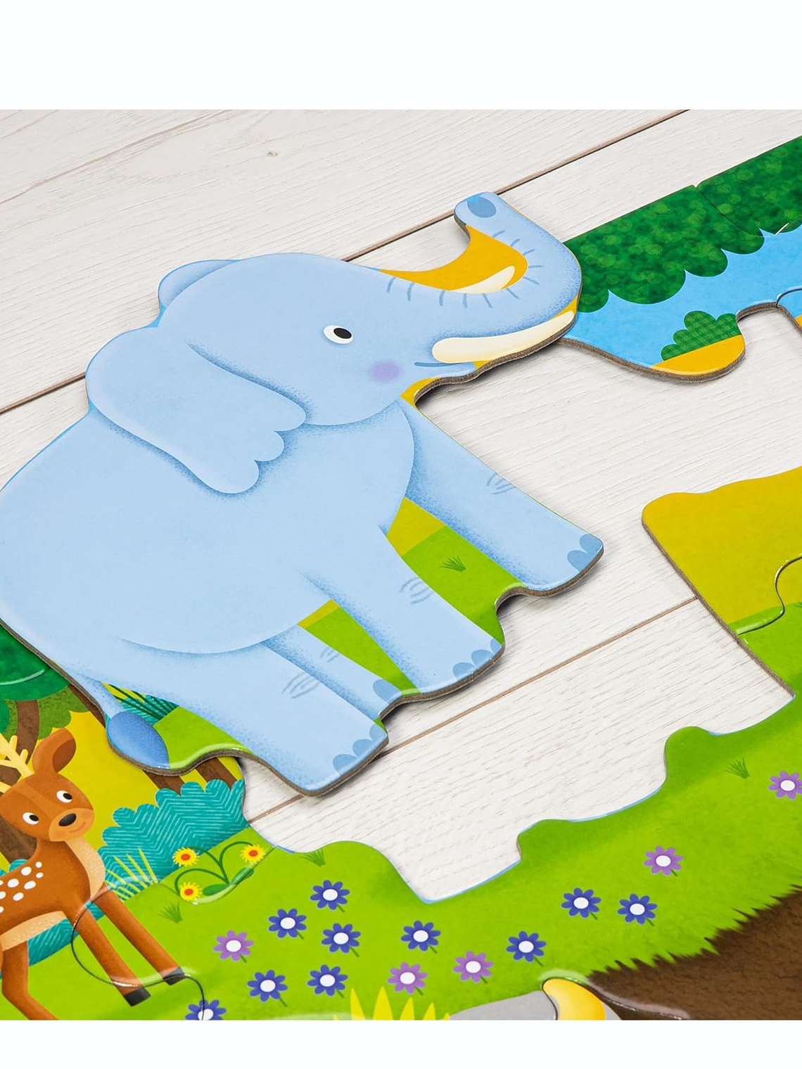 Rompecabezas gigante de suelo - ANIMALES Y ALFABETO INGLES 3