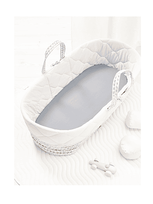 Set 2 sábanas bajeras jersey algodón para Moisés