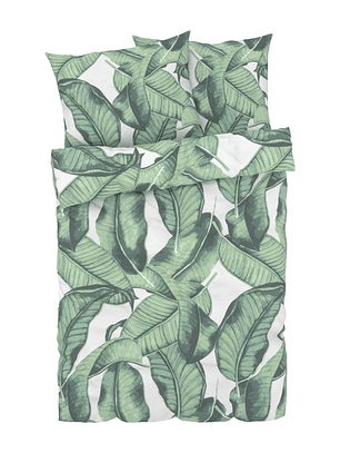 Cubre plumón y fundas cojín tamaño FULL DISEÑO HELECHO 2x2mt