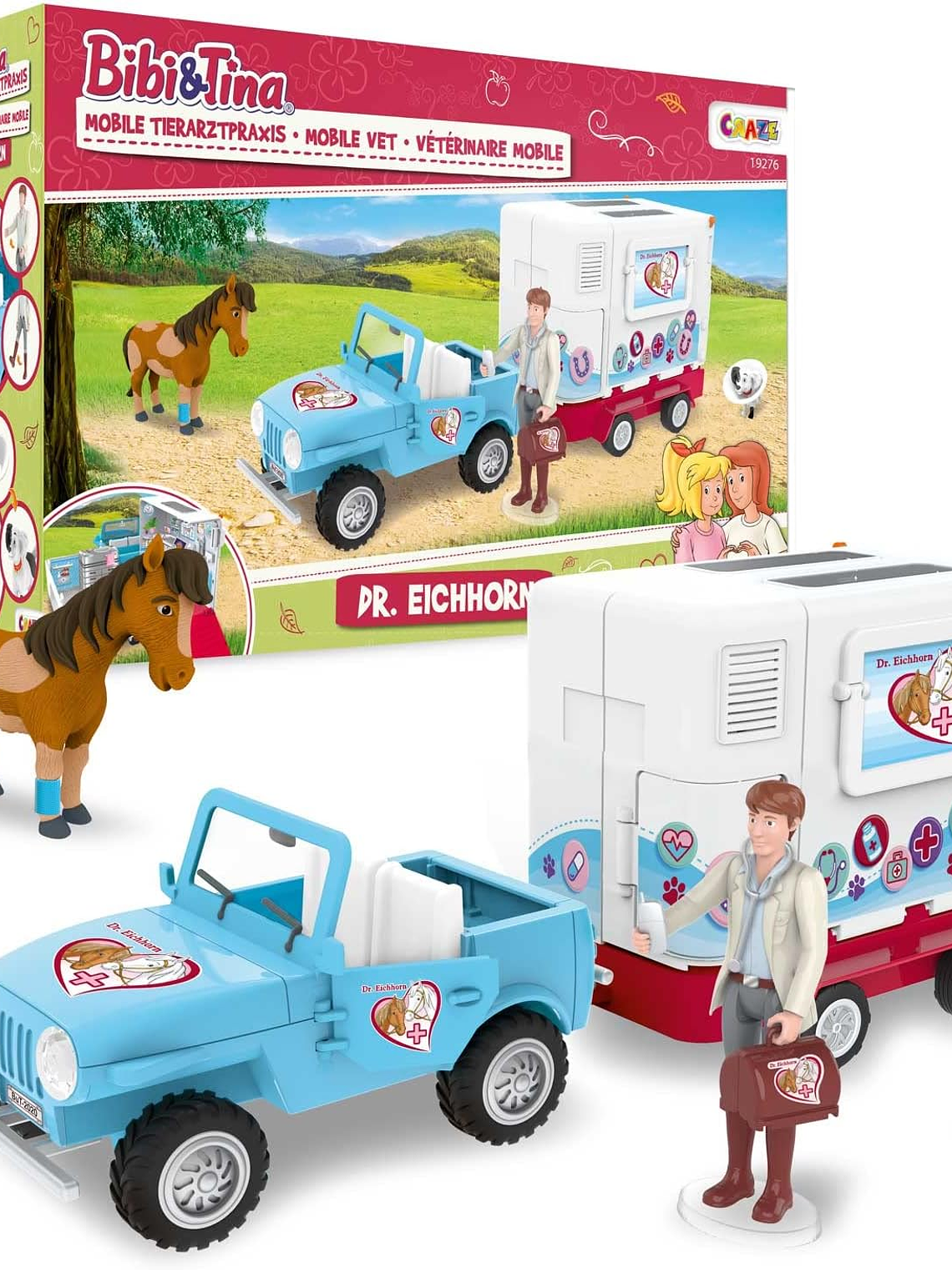 Juego didáctico playset con personaje Veterinario 1