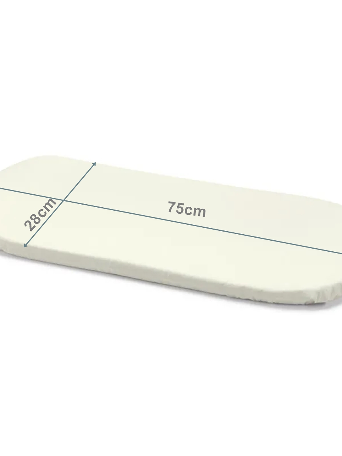 Set 2 sábanas bajeras jersey algodón para Moisés 6