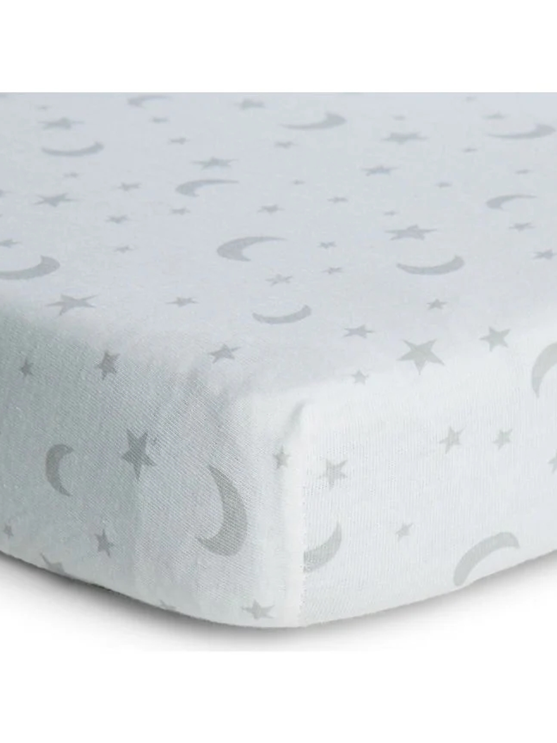 Set 2 sábanas bajeras jersey algodón para Moisés 7