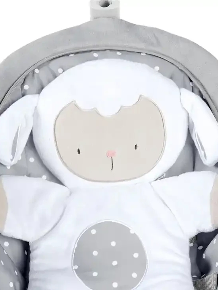 Silla Rocker mecedora musical con peluche de oveja 3