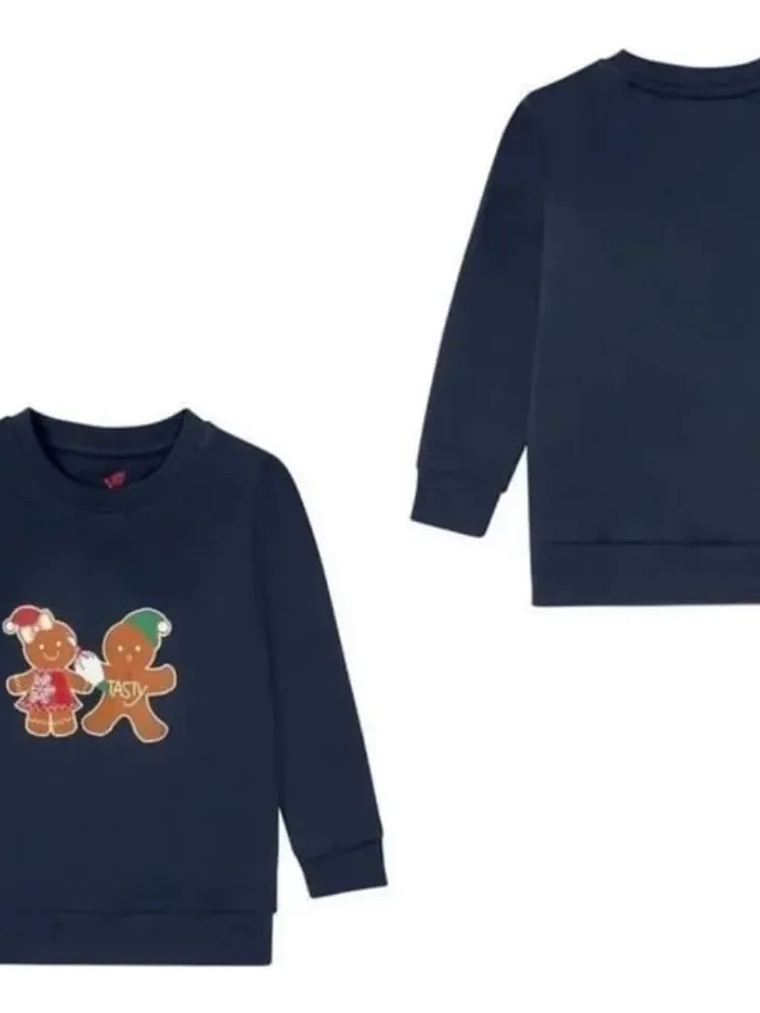 Polera manga larga para niños Algodón 100% Navidad 6
