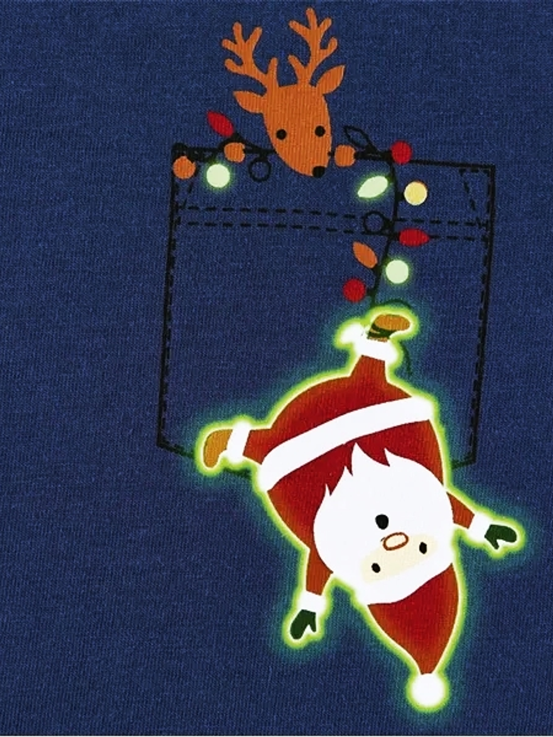 Polera manga larga para niños Algodón 100% Navidad 8