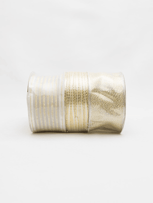 TRIO DE CINTAS DE TELA ALAMBRE