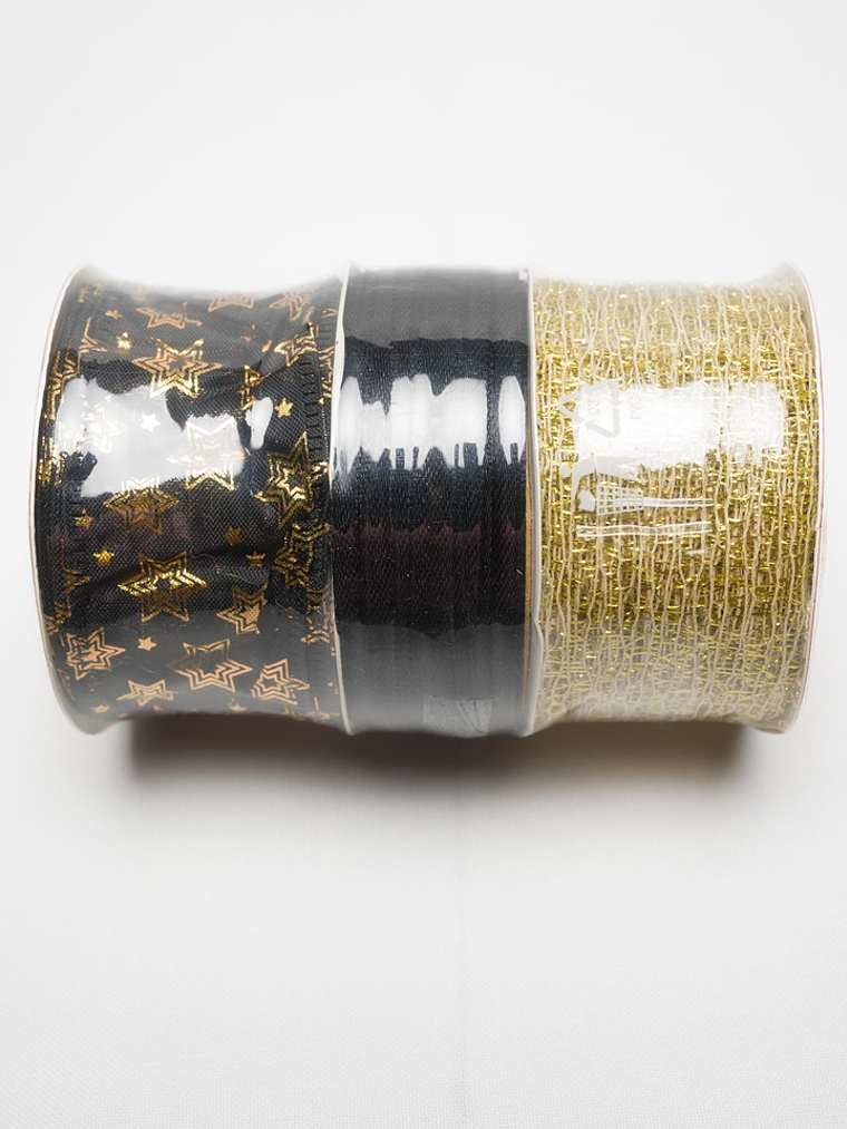 TRIO DE CINTAS DE TELA ALAMBRE 2