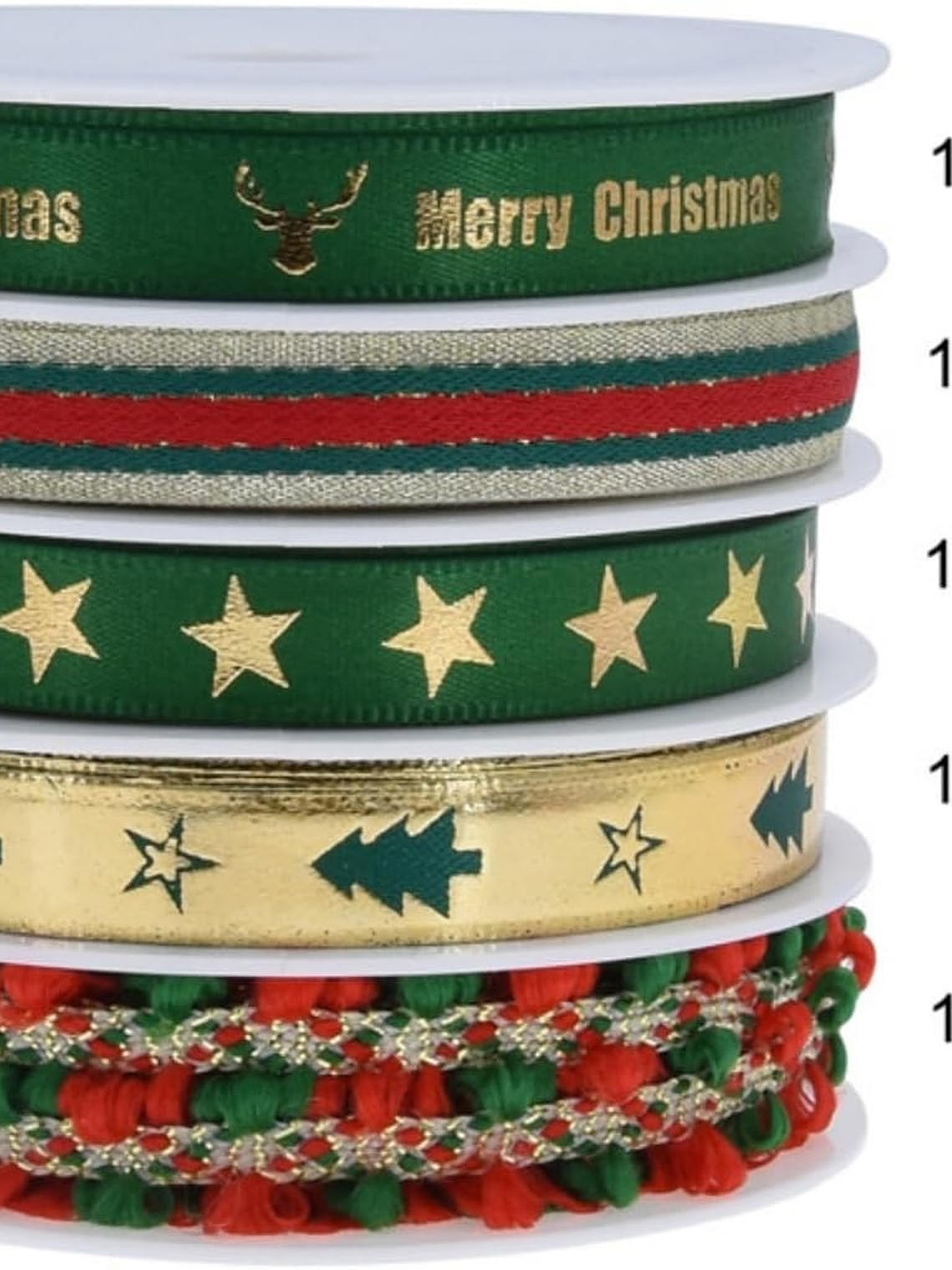 TRIO DE CINTAS DE TELA ALAMBRE 7