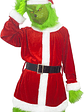 DISFRAZ de El Grinch adulto PLUSH 8 piezas - Miniatura 5