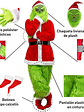 DISFRAZ de El Grinch adulto PLUSH 8 piezas - Miniatura 6
