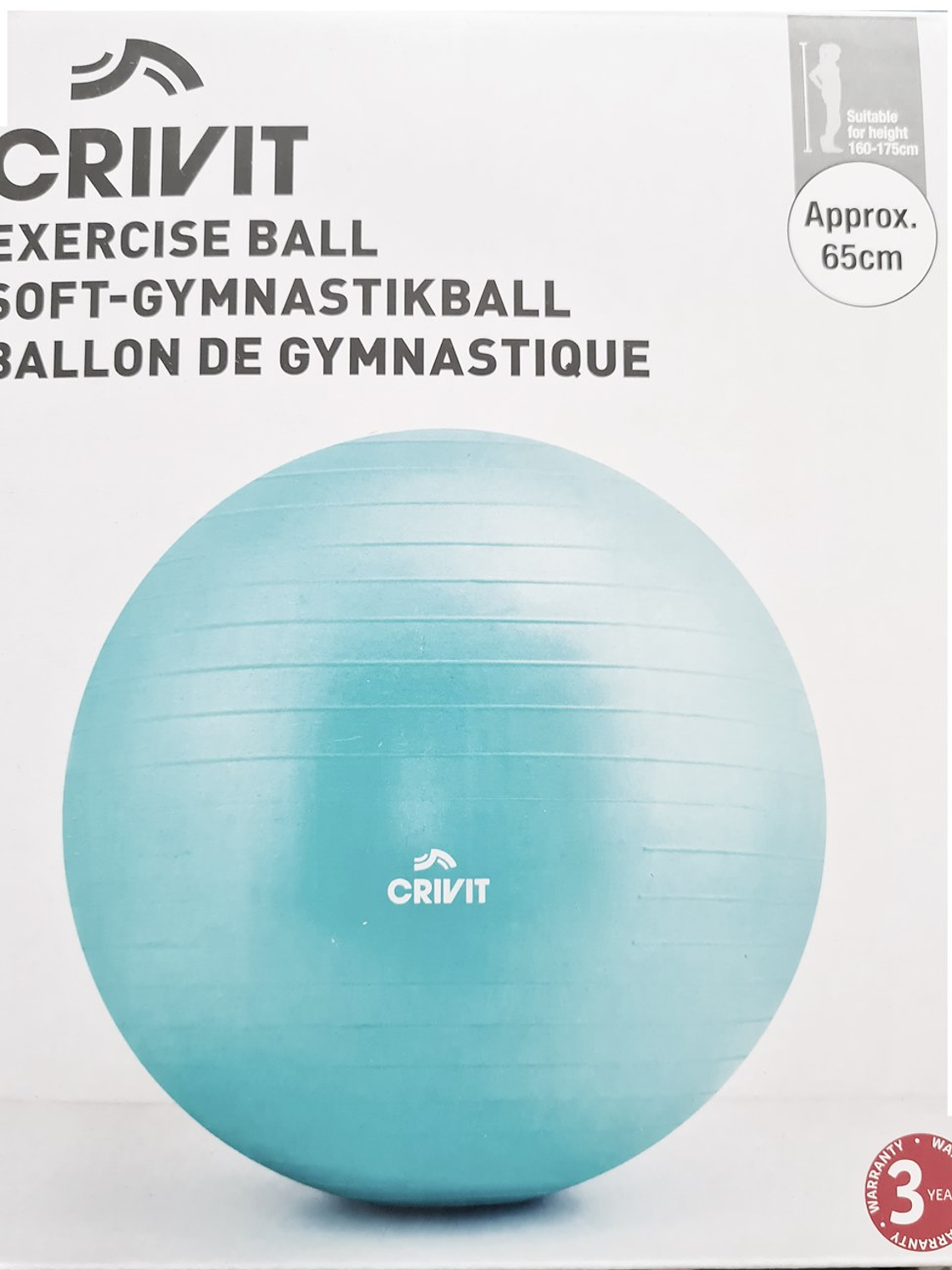Pelota para Pilates y Yoga 65cm calypso 2