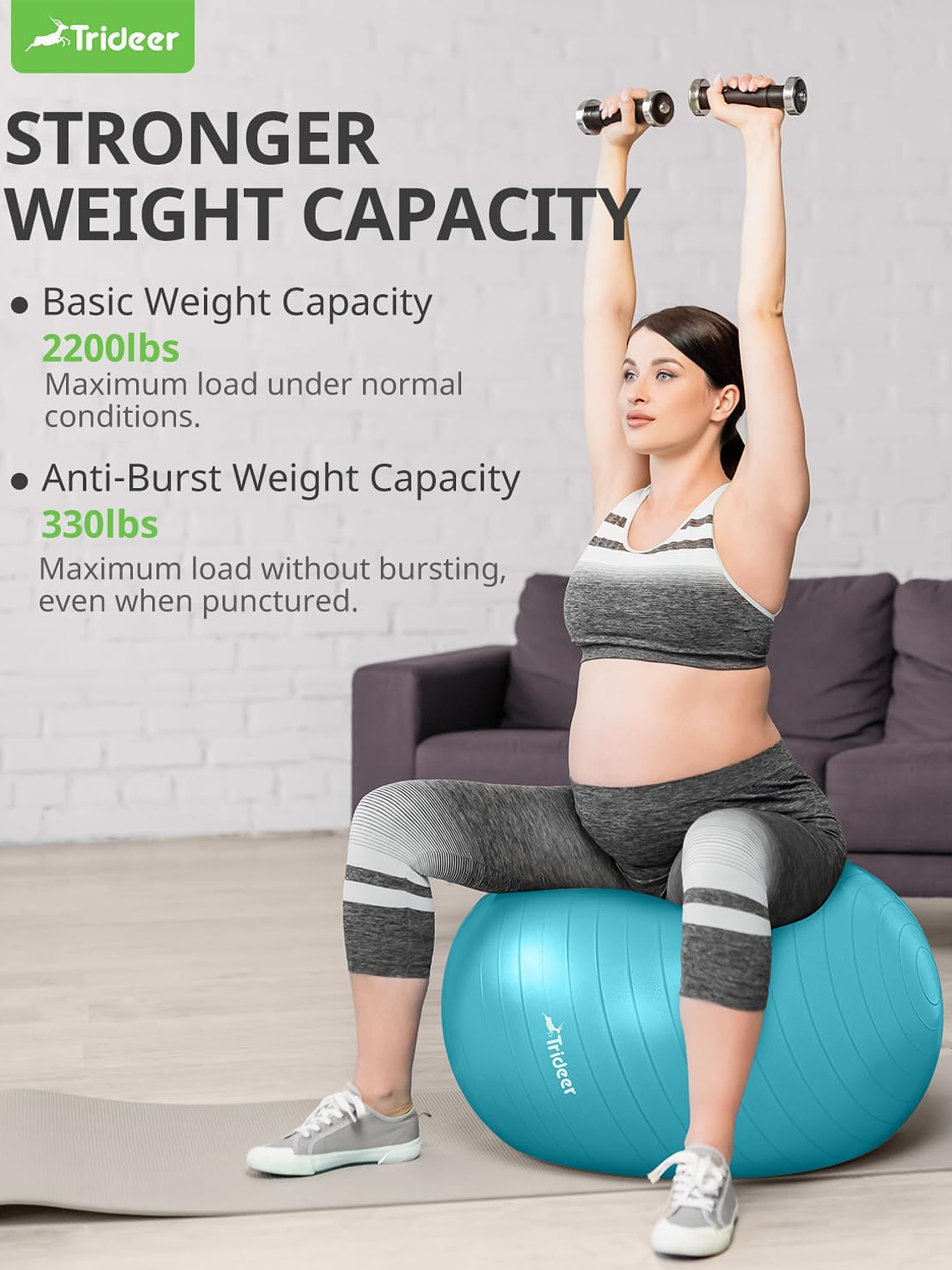 Pelota para Pilates y Yoga 65cm calypso 3