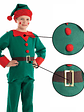 Disfraz elfo con pantalón, Talla L, niño 10-12 años - Miniatura 2