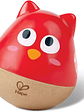 Búho de madera y plástico musical con tintineo para niño pequeño - Miniatura 2