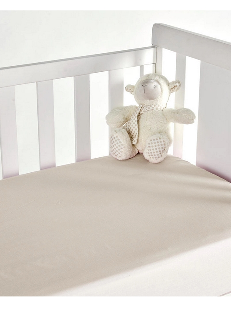 Set 2 sábanas bajeras jersey algodón para cuna 70x140x18cm 17