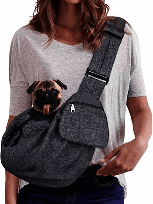 Bolso tipo morral para llevar mascota reversible- Alternativas