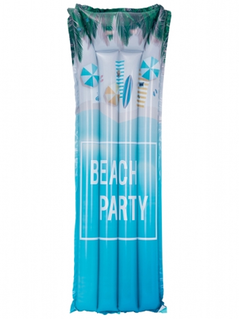 Flotador tipo colchoneta diseño Fiesta en la playa 1