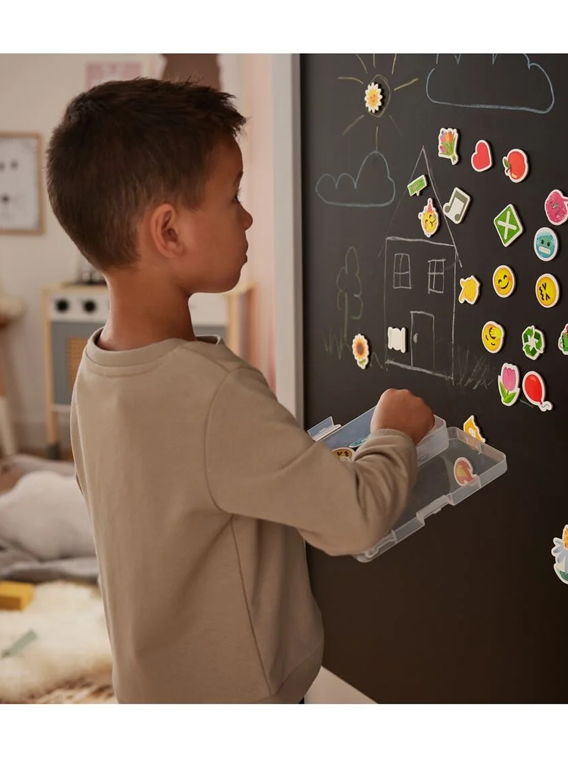 Caja con letras magnéticas 1