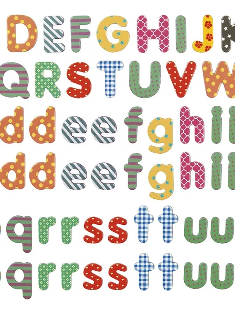 Caja con letras magnéticas 3