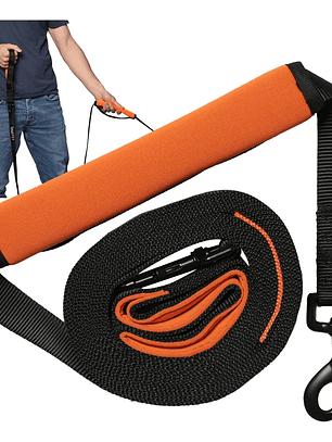 Correa de entrenamiento 15mt para perro con asa y bolso de transporte