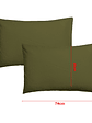 SET  de 2 fundas de almohada 48x74cm-COLORES - Miniatura 6