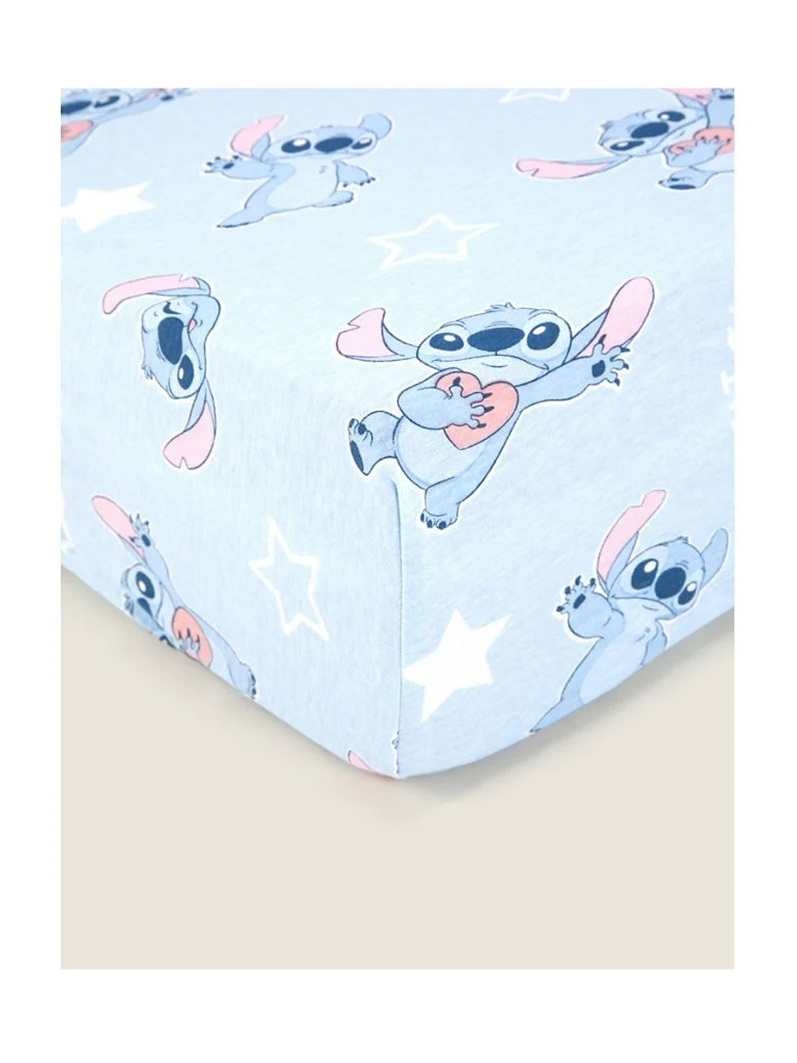 Set 2 sábanas bajeras jersey algodón para cuna 70x140x18cm 18