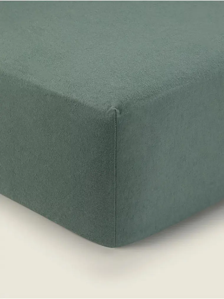 Sábana bajera franela algodón 100% tamaño FULL 135x190x28-COLORES 5