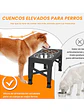 Comedero mascota elevado  4 alturas 1.2lts  - Miniatura 9