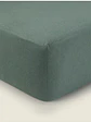 Sábana bajera FRANELA algodón 100% tamaño FULL 135x190x28-COLORES - Miniatura 3