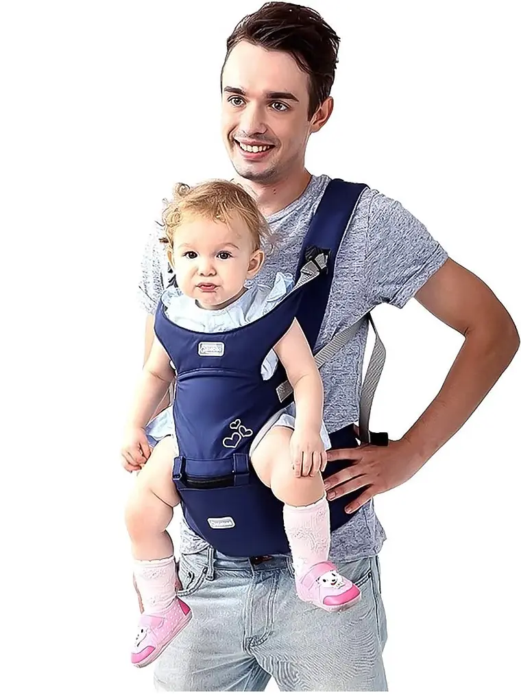Porta Bebé hasta 36 meses 20 kg algodón-COLORES 11
