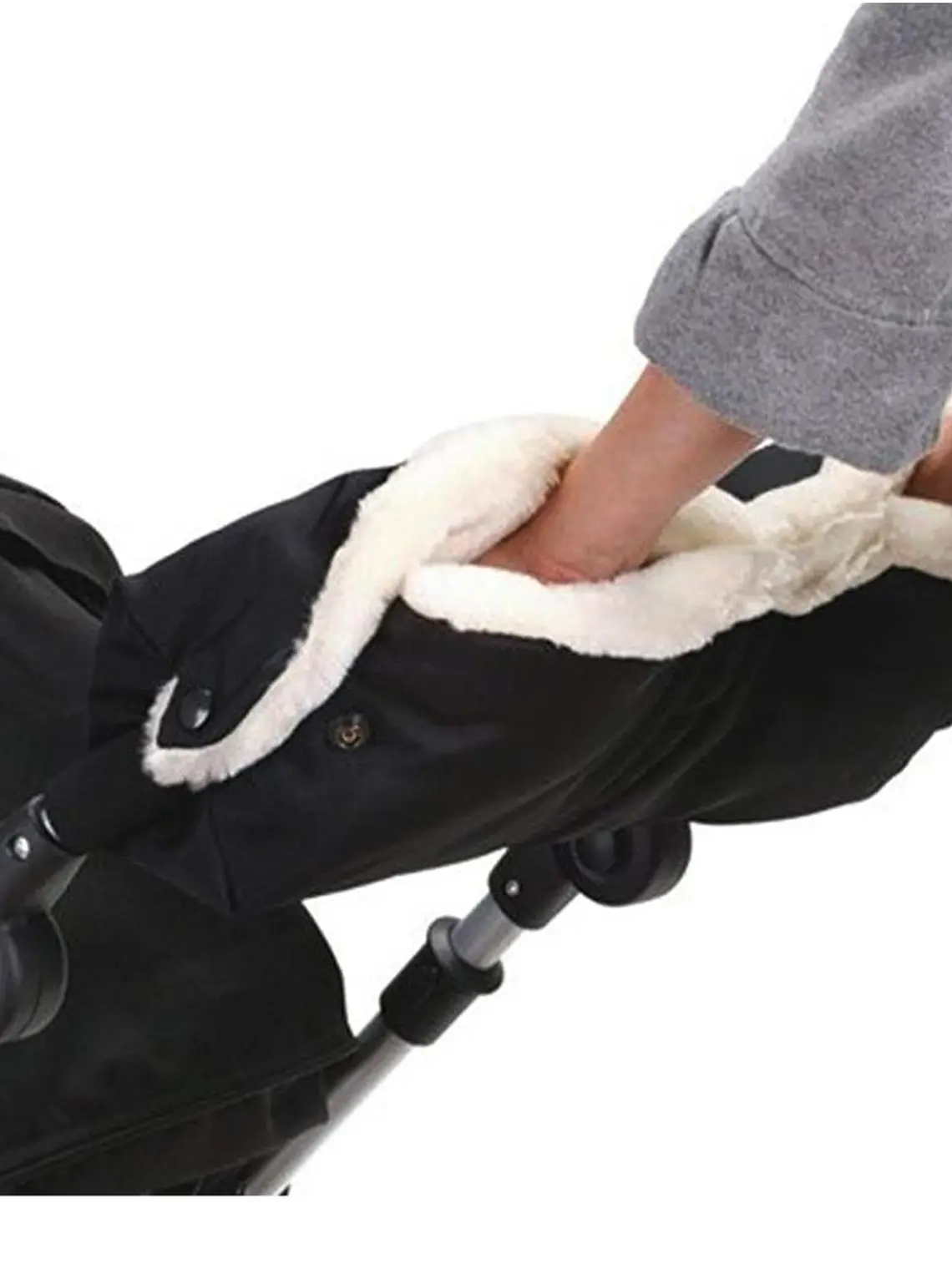 Guantes protectores para el frío en coche de bebé 5