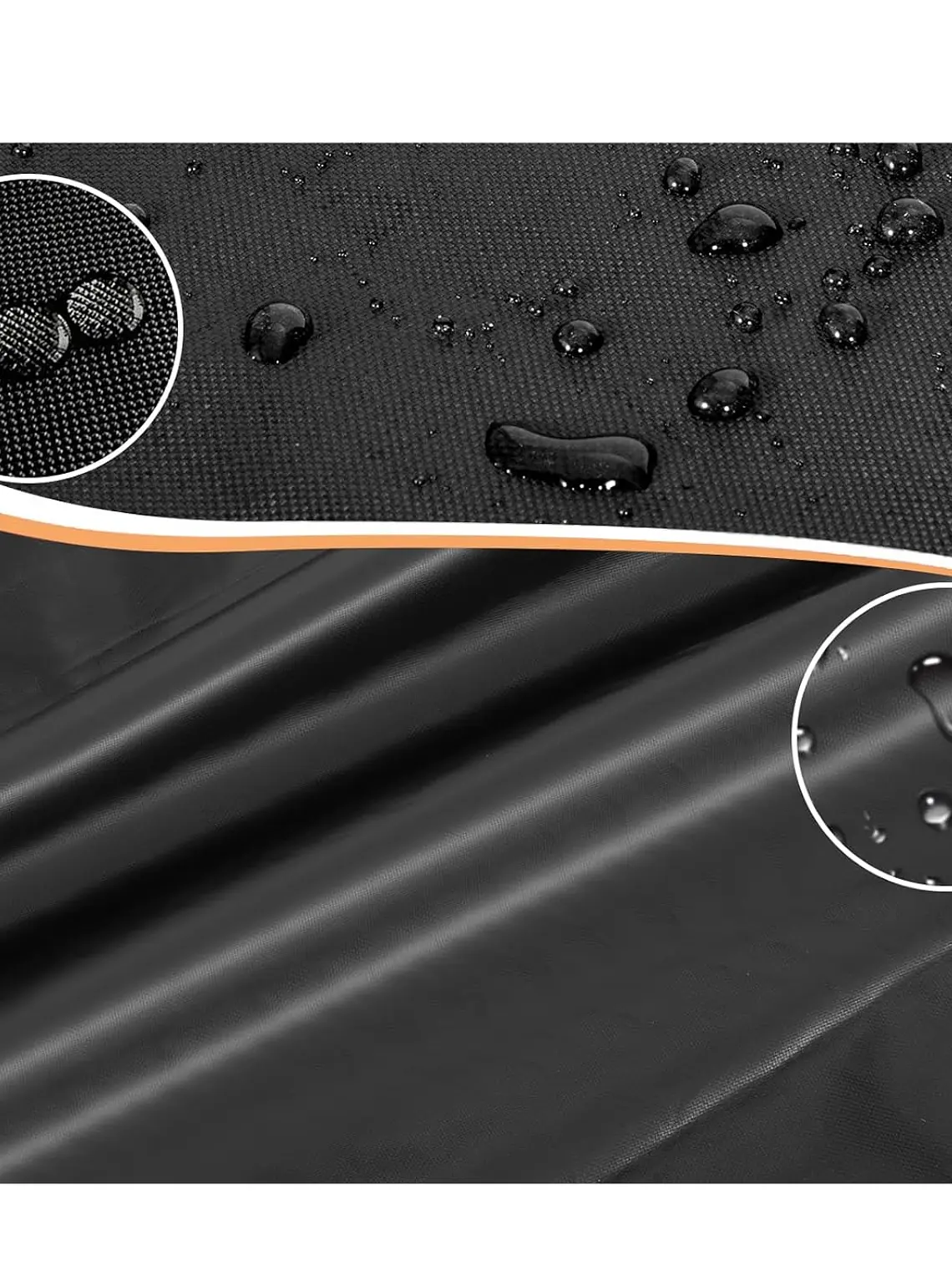 Funda para bicicleta de nylon impermeable con filtro UV y bolso 4