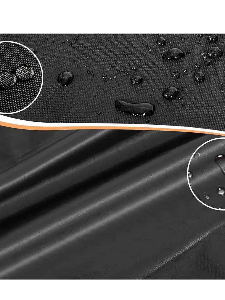 Funda para bicicleta de nylon impermeable con filtro UV y bolso 4