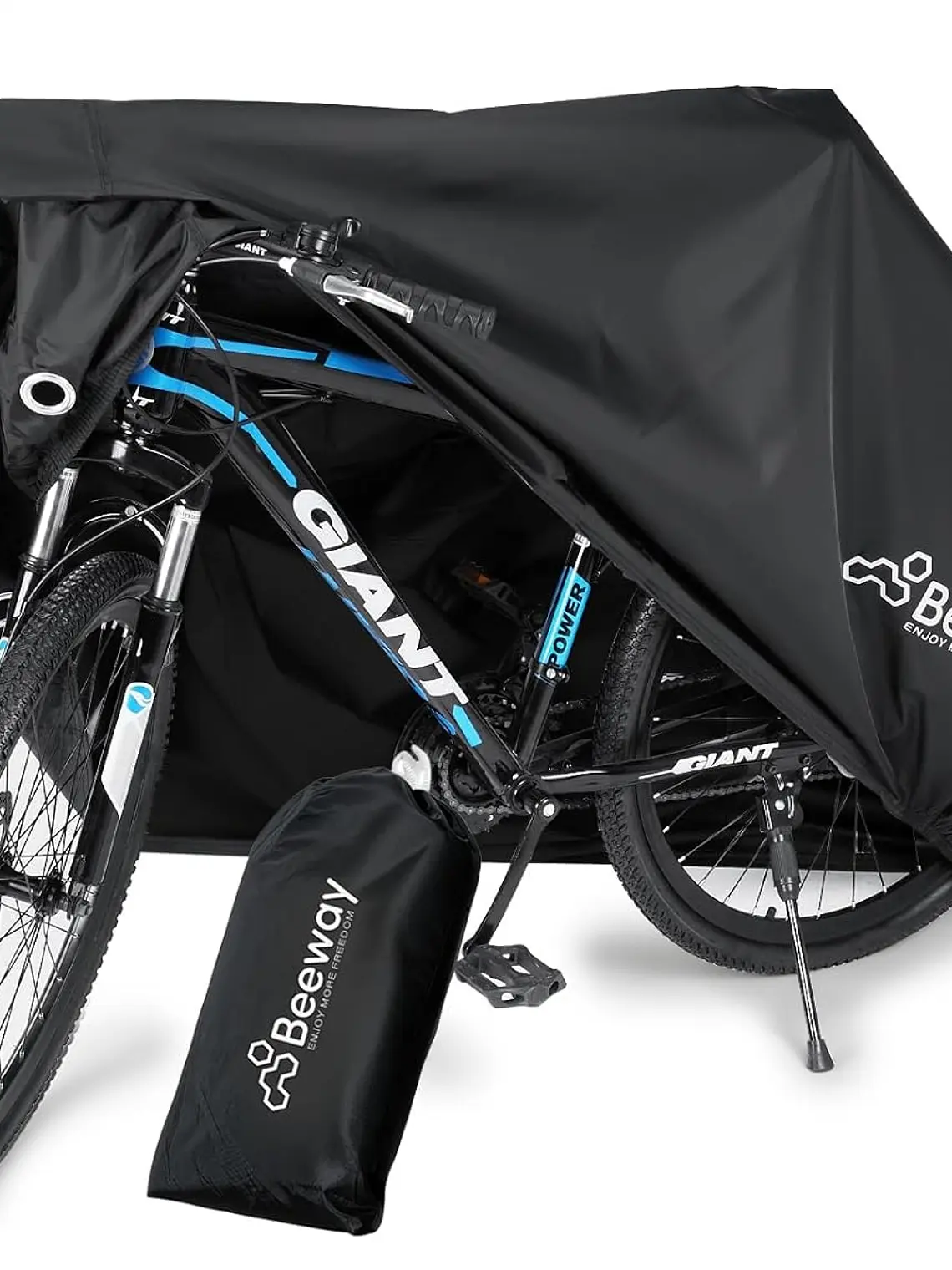Funda para bicicleta de nylon impermeable con filtro UV y bolso 1