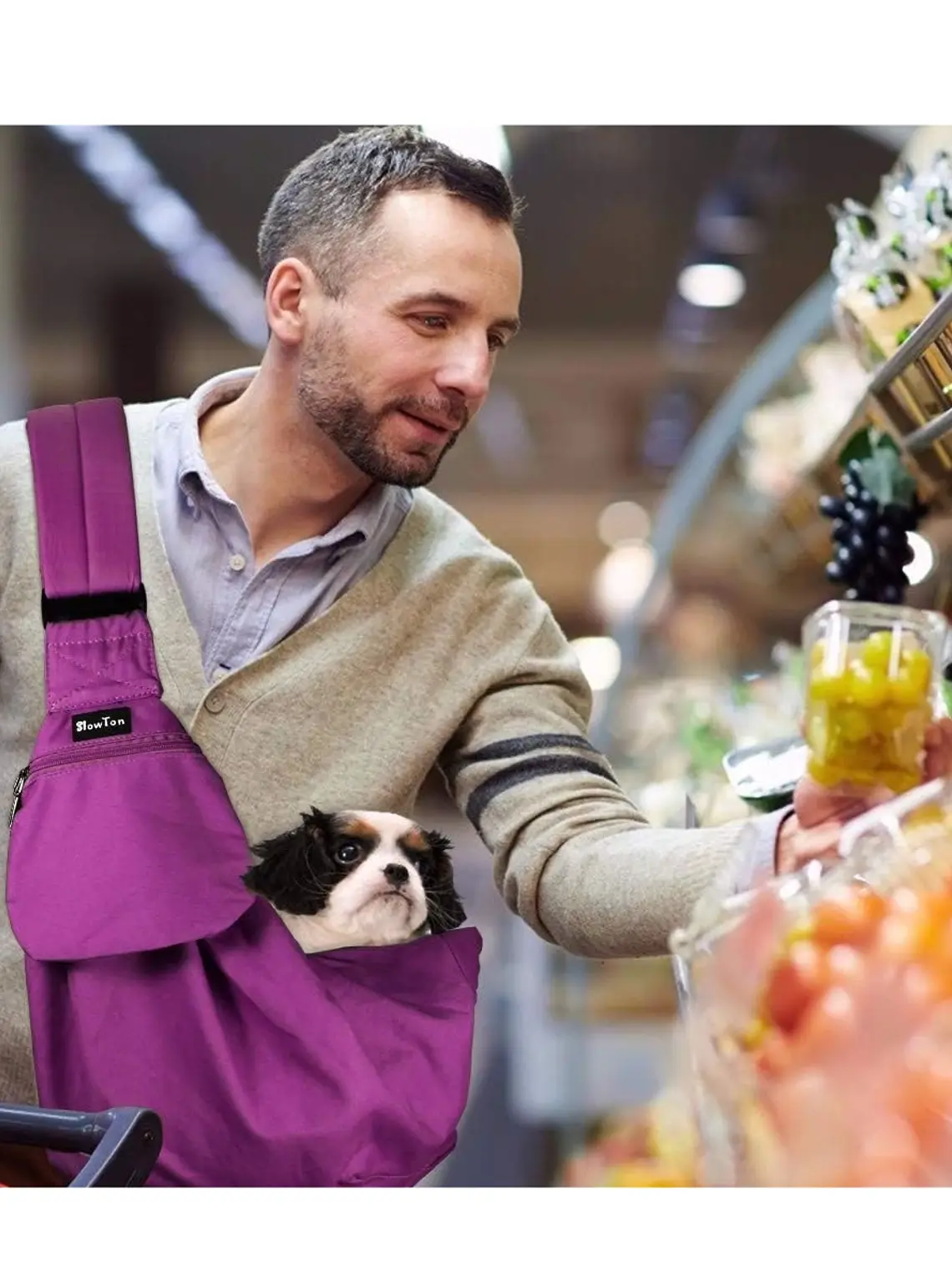 Bolso tipo morral de Tela para llevar mascota - Alternativas 10