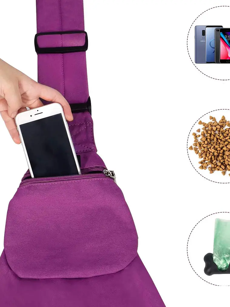 Bolso tipo morral de Tela para llevar mascota - Alternativas 12