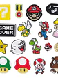 17 parches bordados de Mario Bros - Miniatura 1