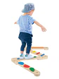 Juego de barras de balance de madera Montessori - Miniatura 3