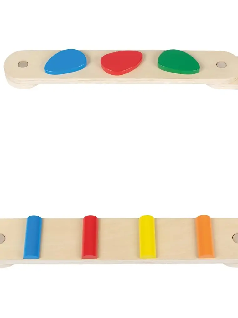 Juego de barras de balance de madera Montessori 5