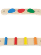 Juego de barras de balance de madera Montessori - Miniatura 5