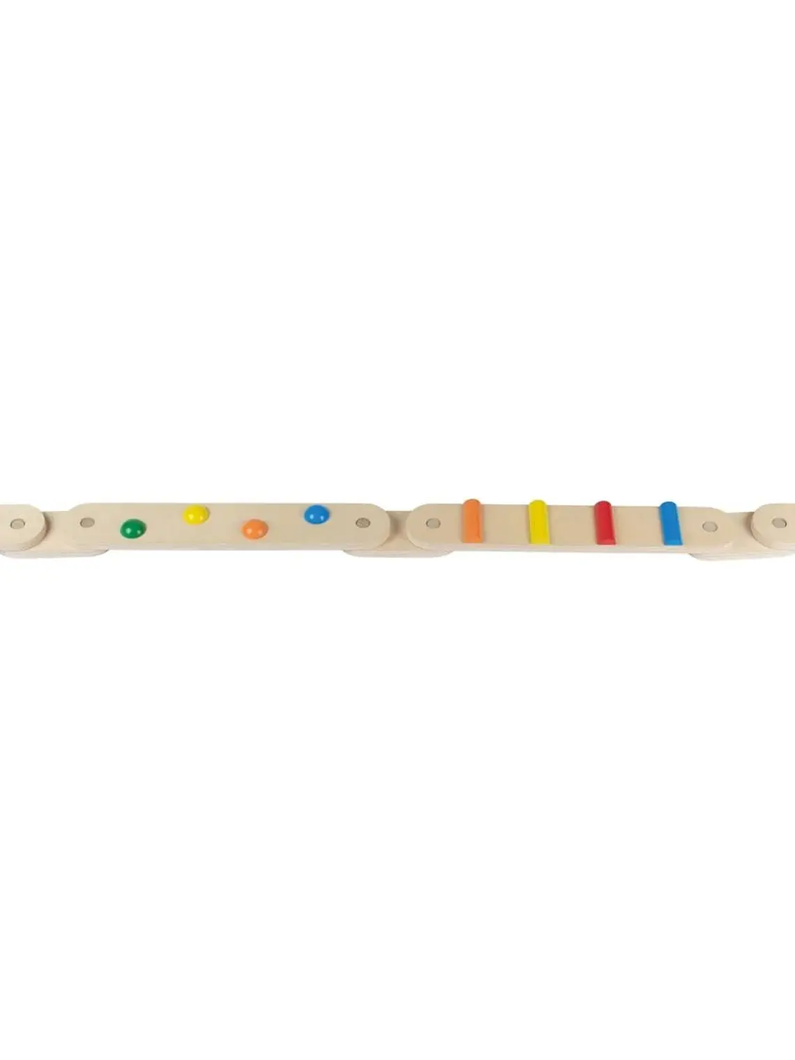 Juego de barras de balance de madera Montessori 7