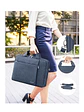 Bolso para laptop de14 pulgadas color GRIS OSCURO - Miniatura 4
