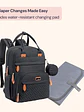 Bolso mochila pañalera - COLORES - Miniatura 1