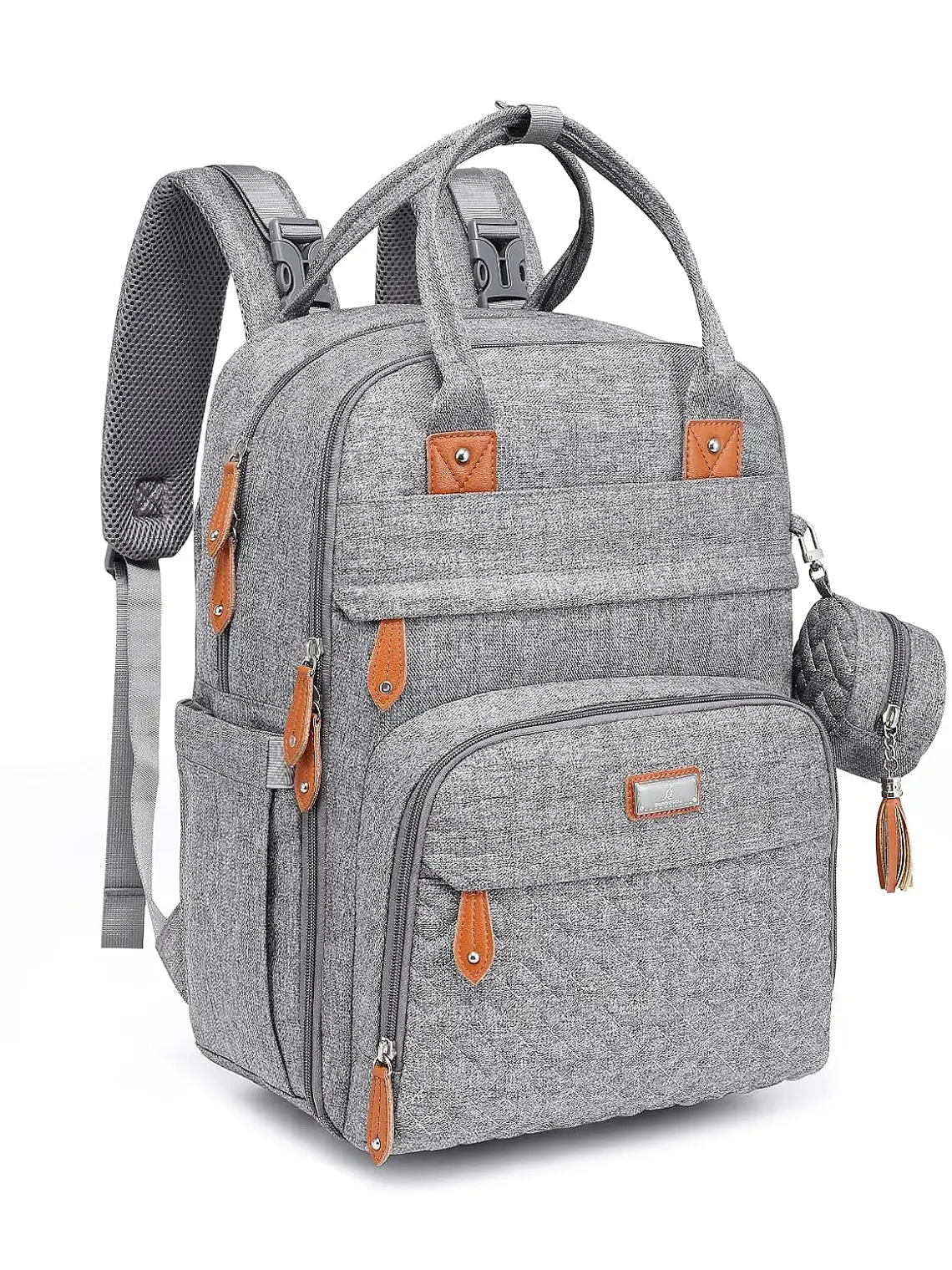 Bolso mochila pañalera - COLORES 2